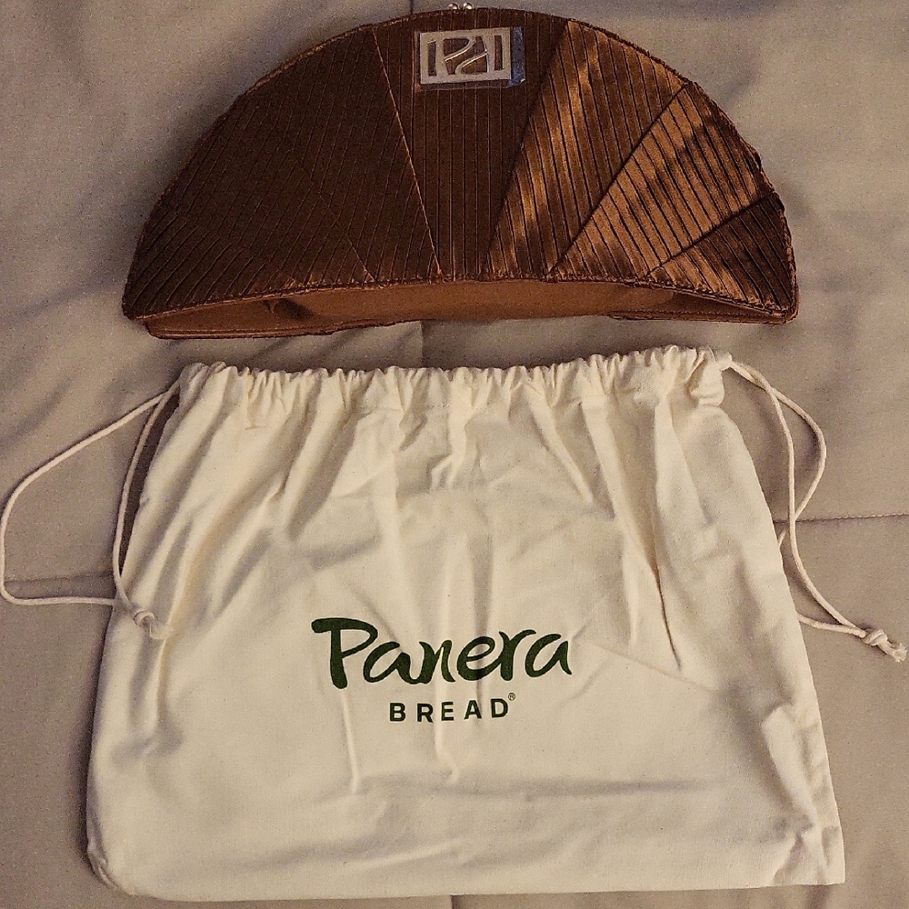 Brown CROISSANT Bag By PANERA BREAD